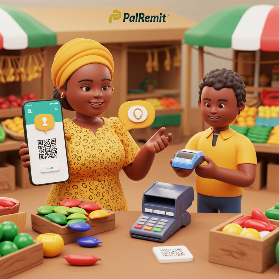 how to send and receive payments using palremit id