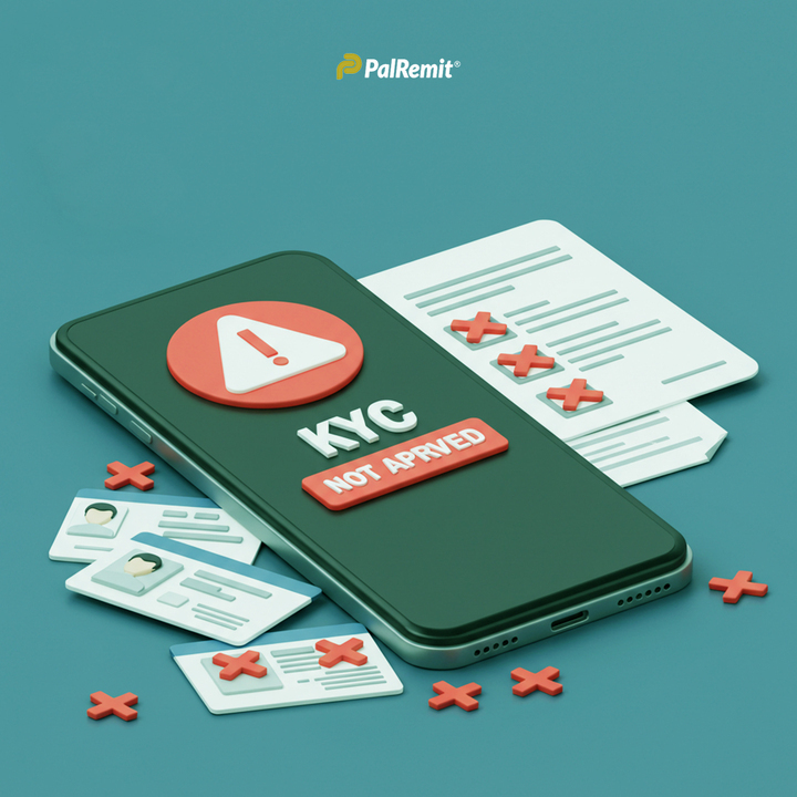 KYC verification process on Palremit
